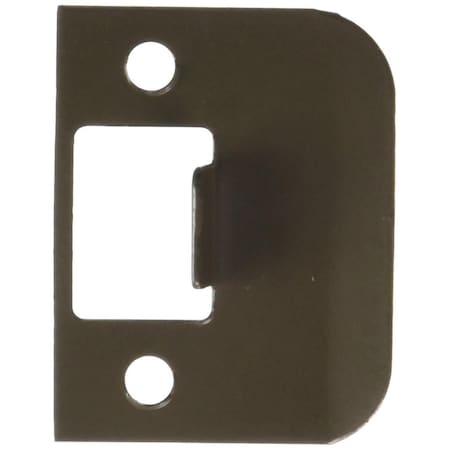 Heat Wave 2.25 x 1.75 in. Polished Brass Extended Lip Door Strikes HE724414